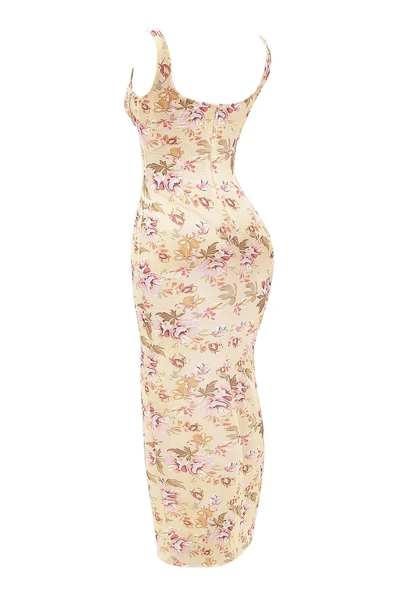 Robina Honeyflower Print Maxi Dress Robina Honeyflower Print Maxi Dress