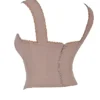 Robyn Mushroom Lace Trim Corset Robyn Mushroom Lace Trim Corset
