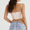 Rochelle Peony Gathered Corset Rochelle Peony Gathered Corset