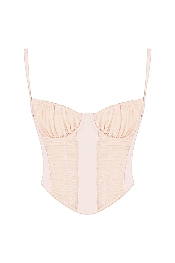 Rochelle Peony Gathered Corset Rochelle Peony Gathered Corset