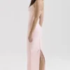 Romy Pink Mesh Bodycon Maxi Dress Romy Pink Mesh Bodycon Maxi Dress