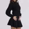 Cressida Black Wool & Cashmere Balloon Sleeve Sweater