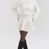 Cressida Cream Wool Cashmere Heavy Knit Sweater Cressida Cream Wool Cashmere Heavy Knit Sweater
