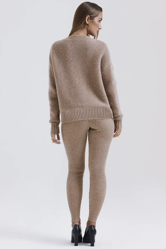 Rosmina Barley Natural Wool Leggings Rosmina Barley Natural Wool Leggings