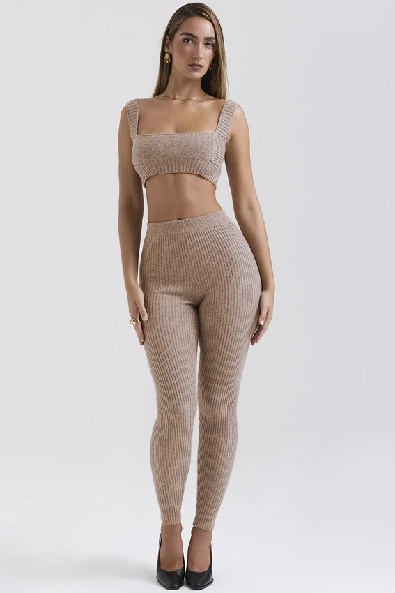 Rosmina Barley Natural Wool Leggings Rosmina Barley Natural Wool Leggings