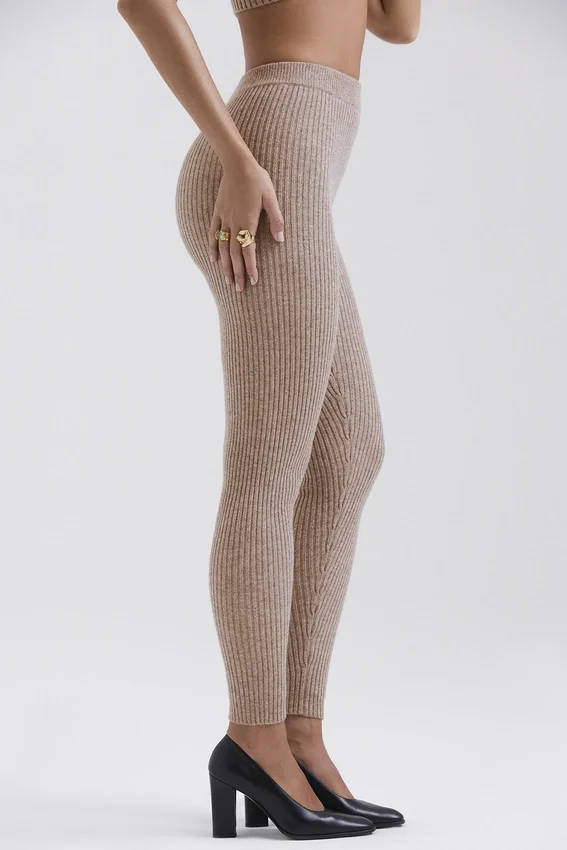 Rosmina Barley Natural Wool Leggings Rosmina Barley Natural Wool Leggings