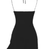 Rossella Black Ruffle Mini Dress Rossella Black Ruffle Mini Dress