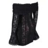 Sadie Black Floral Lace Off Shoulder Mini Dress Sadie Black Floral Lace Off Shoulder Mini Dress