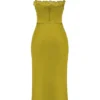 Salma Chartreuse Satin Slip Dress Salma Chartreuse Satin Slip Dress
