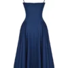 Samaria French Navy Corset Sundress