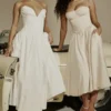 Samaria Vintage Cream Corset Sundress