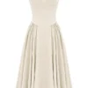Samaria Vintage Cream Corset Sundress