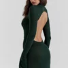 Sancha Forest Green Knit Maxi Dress Sancha Forest Green Knit Maxi Dress