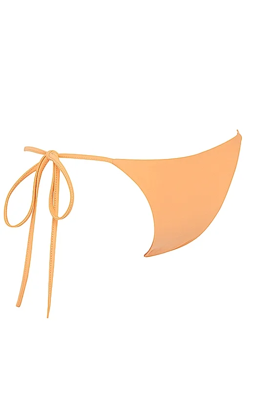 Santorini Light Orange Tie Side Bikini Bottom Santorini Light Orange Tie Side Bikini Bottom