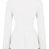 Sariah Ivory Contour Tailored Blazer Sariah Ivory Contour Tailored Blazer