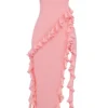 Sarina Apricot Ruffle Maxi Dress Sarina Apricot Ruffle Maxi Dress