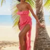Sarina Fuchsia Ruffle Maxi Dress Sarina Fuchsia Ruffle Maxi Dress