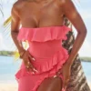 Sarina Fuchsia Ruffle Maxi Dress Sarina Fuchsia Ruffle Maxi Dress