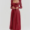 Sebille Ruby Corset Midi Dress