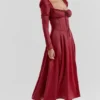 Sebille Ruby Corset Midi Dress