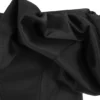 Selena Black Satin Puff Shoulder Dress Selena Black Satin Puff Shoulder Dress