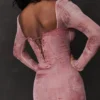 Seraphina Pink Print Corset Dress Seraphina Pink Print Corset Dress