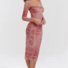 Seraphina Pink Print Corset Dress Seraphina Pink Print Corset Dress