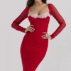 Seraphina Scarlet Corset Dress Seraphina Scarlet Corset Dress