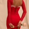 Seraphina Scarlet Corset Dress Seraphina Scarlet Corset Dress