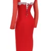 Seraphina Scarlet Corset Dress Seraphina Scarlet Corset Dress