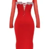 Seraphina Scarlet Corset Dress Seraphina Scarlet Corset Dress