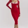 Seraphina Scarlet Corset Dress Seraphina Scarlet Corset Dress