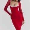 Seraphina Scarlet Corset Dress Seraphina Scarlet Corset Dress