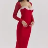 Seraphina Scarlet Corset Dress Seraphina Scarlet Corset Dress