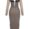 Seraphina Smoke Corset Dress