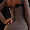 Seraphina Smoke Corset Dress