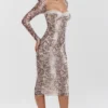 Seraphina Snake Print Corset Dress Seraphina Snake Print Corset Dress