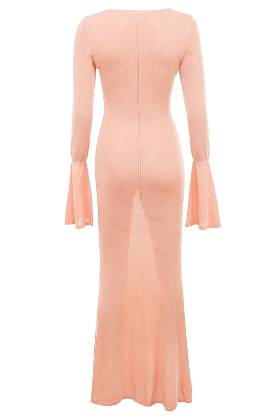 Sereia Sorbet Metallic Knit Maxi Dress Sereia Sorbet Metallic Knit Maxi Dress