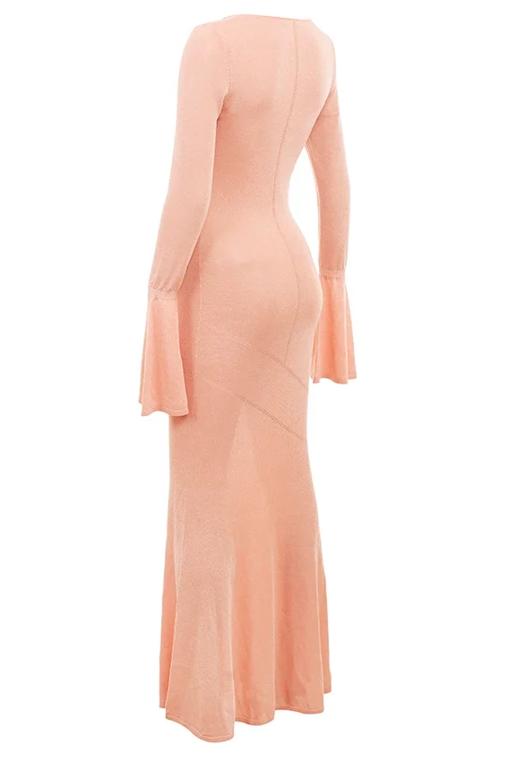 Sereia Sorbet Metallic Knit Maxi Dress Sereia Sorbet Metallic Knit Maxi Dress