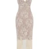 Serelle Antique Ivory Lace Midi Dress Serelle Antique Ivory Lace Midi Dress