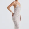 Serelle Antique Ivory Lace Midi Dress Serelle Antique Ivory Lace Midi Dress