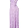 Seren Orchid Floral Lace Back Maxi Dress Seren Orchid Floral Lace Back Maxi Dress