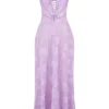 Seren Orchid Floral Lace Back Maxi Dress Seren Orchid Floral Lace Back Maxi Dress