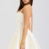 Serenita Vintage Cream Floral Mini Dress Serenita Vintage Cream Floral Mini Dress