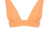 Seychelles Light Orange Tie Back Bikini Top