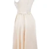 Shayla Vintage Cream Midi Dress Shayla Vintage Cream Midi Dress