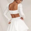 Shira White Puff Sleeve Top Shira White Puff Sleeve Top