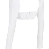 Shira White Puff Sleeve Top Shira White Puff Sleeve Top