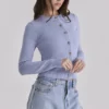 Signature Bluebell Cashmere + Merino Wool Cardigan Signature Bluebell Cashmere + Merino Wool Cardigan