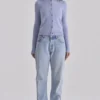 Signature Bluebell Cashmere + Merino Wool Cardigan Signature Bluebell Cashmere + Merino Wool Cardigan